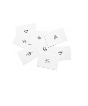Simple Thank You cards (pack of 8)