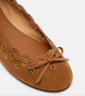 Balfy ballerinas, Cognac