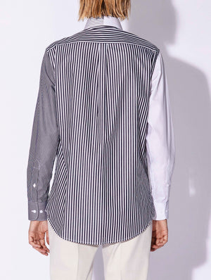 BB black white stripe shirt