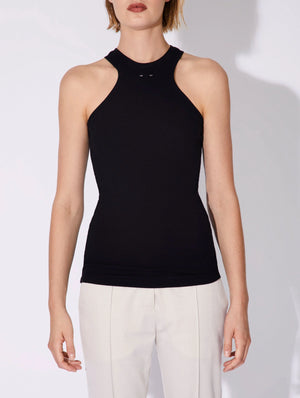Racer stud tank, black