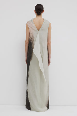 Dille maxi dress, Grey Asteroid