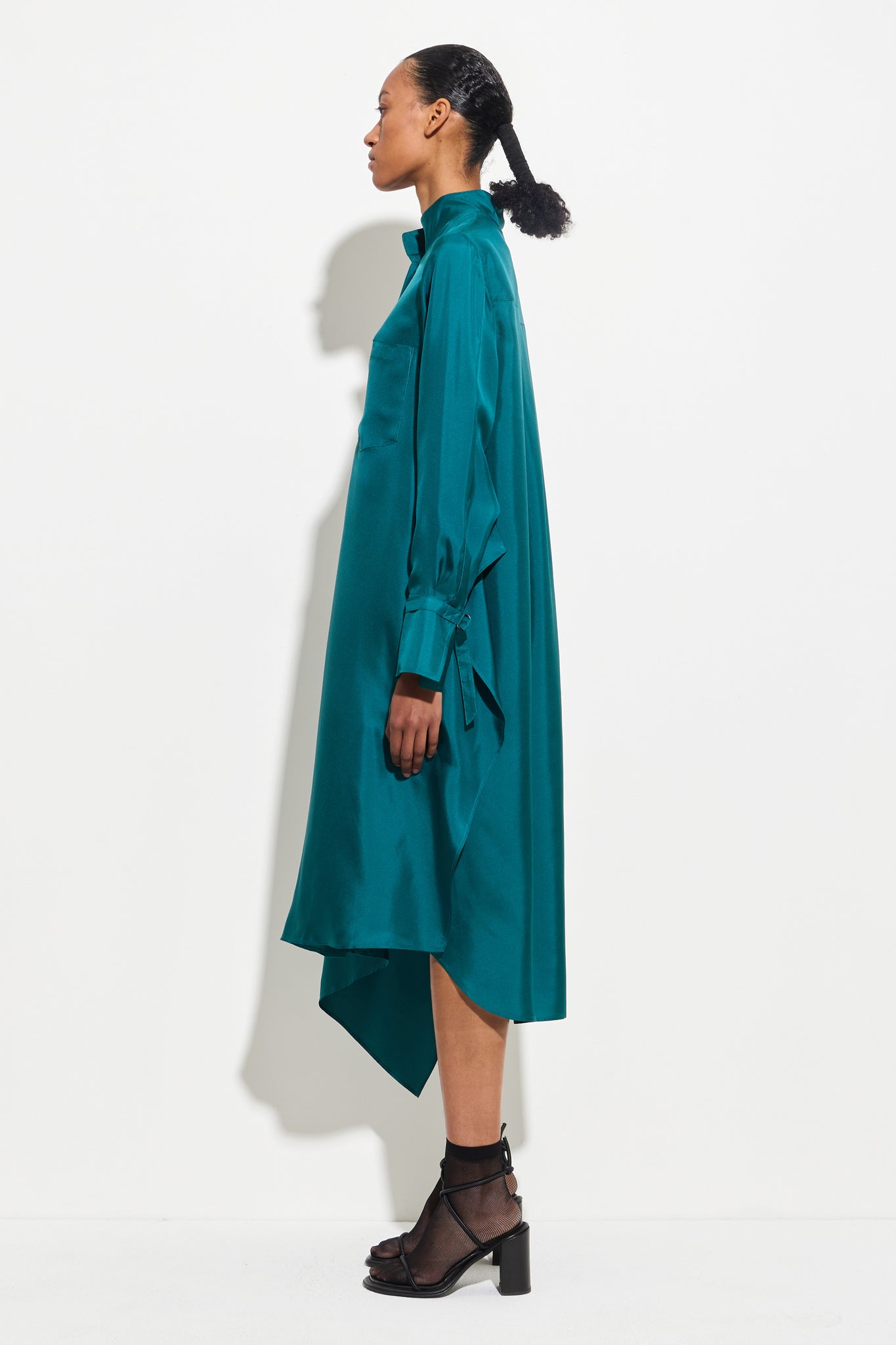 Dore dress, Emerald