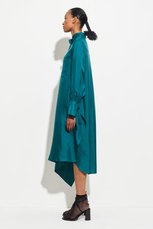 Dore dress, Emerald