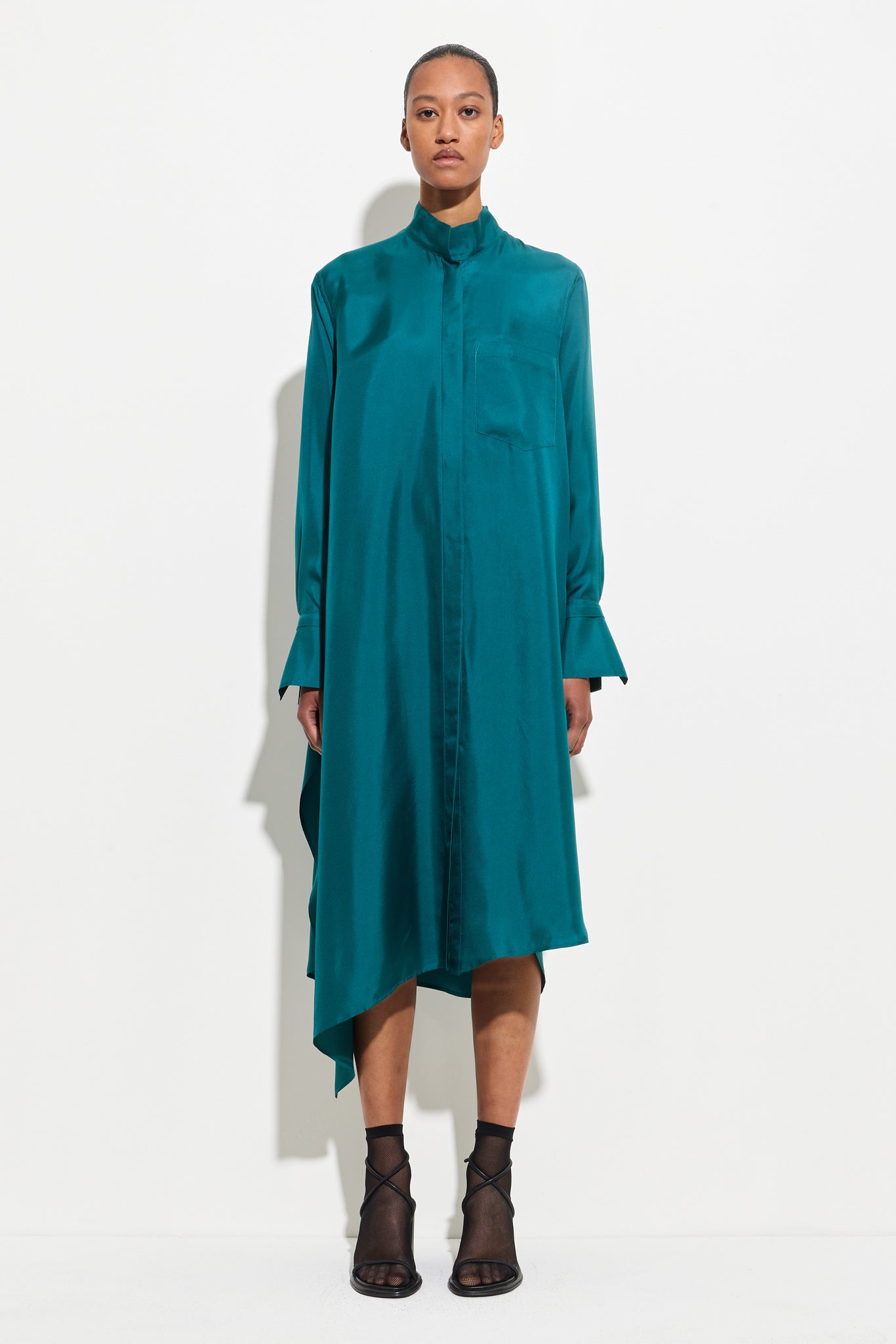 Dore dress, Emerald