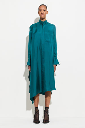 Dore dress, Emerald