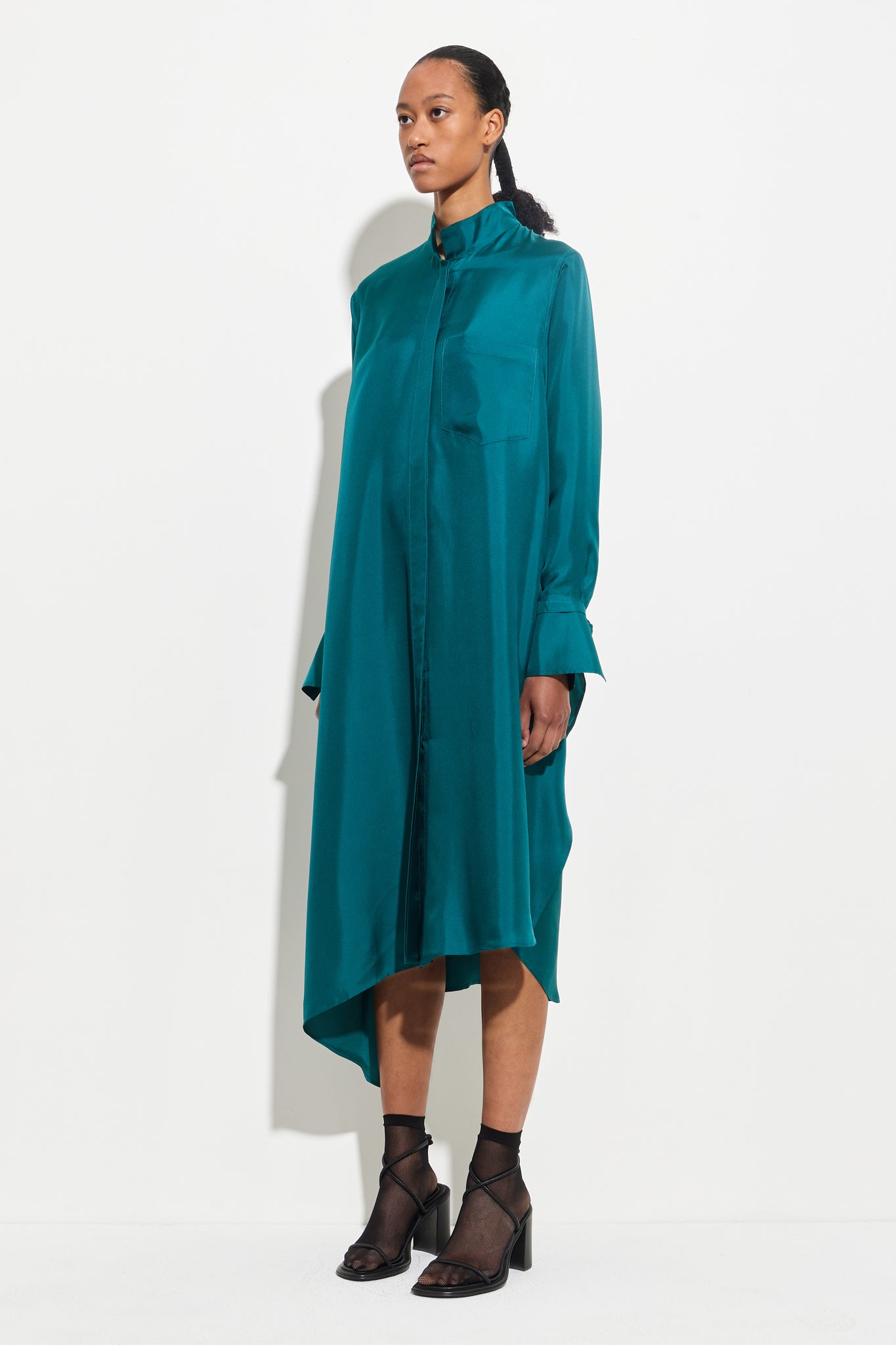Dore dress, Emerald