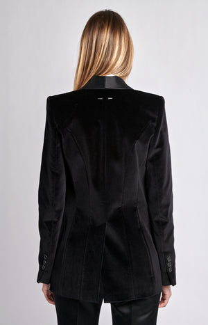 Smoking blazer, velours