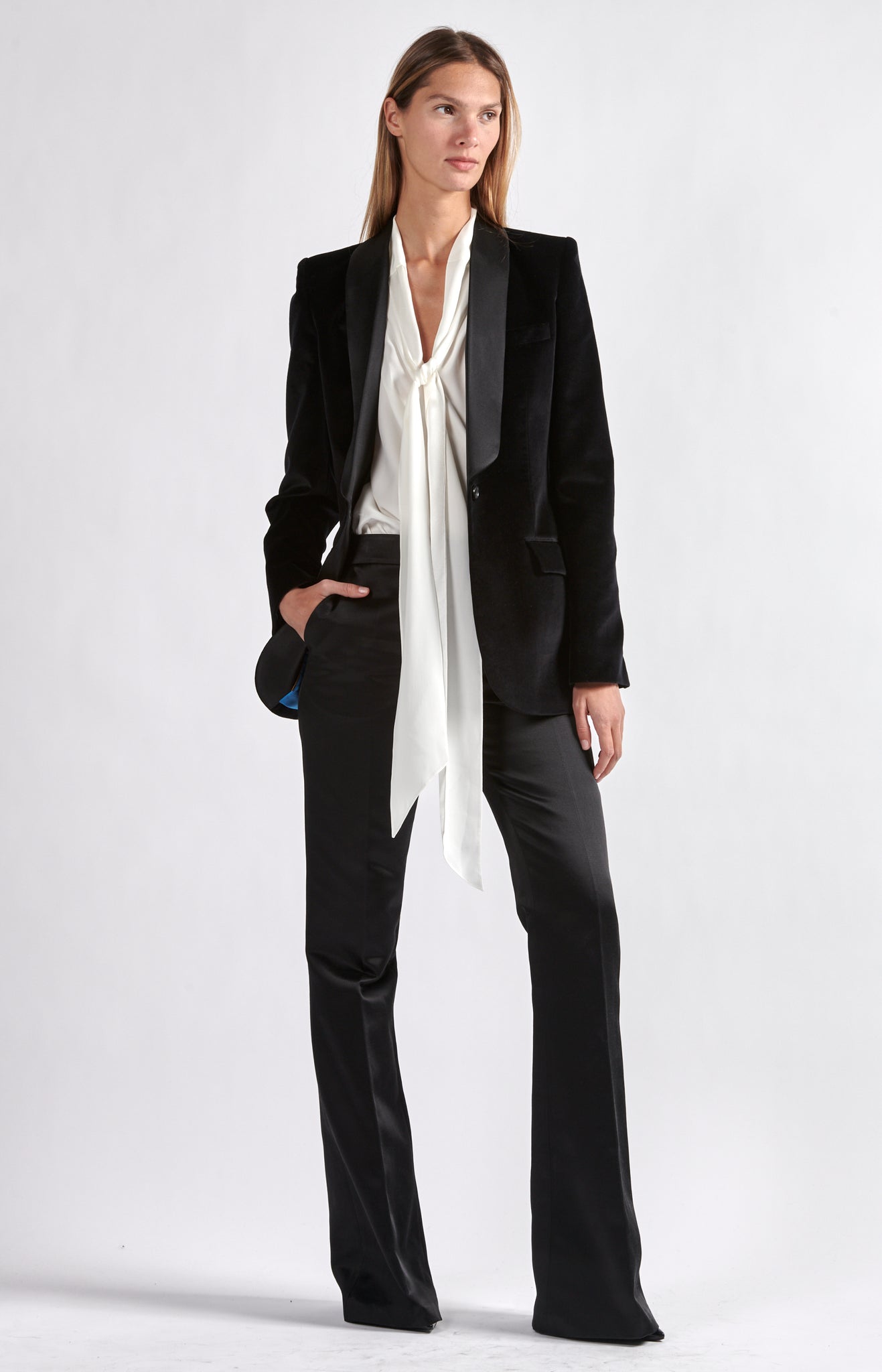 Smoking blazer, velours