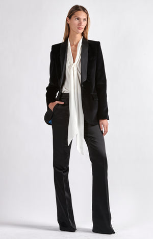 Smoking blazer, velours