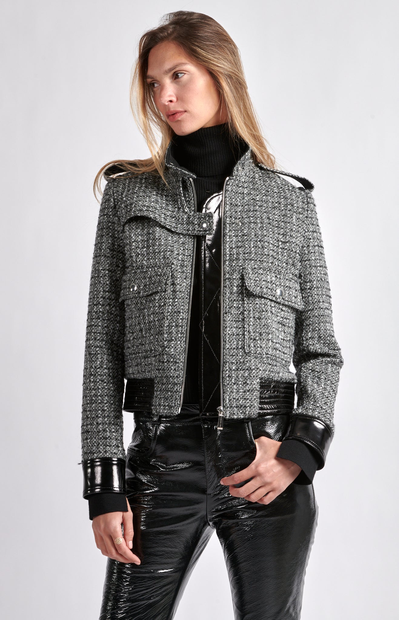 Pilot jacket wool