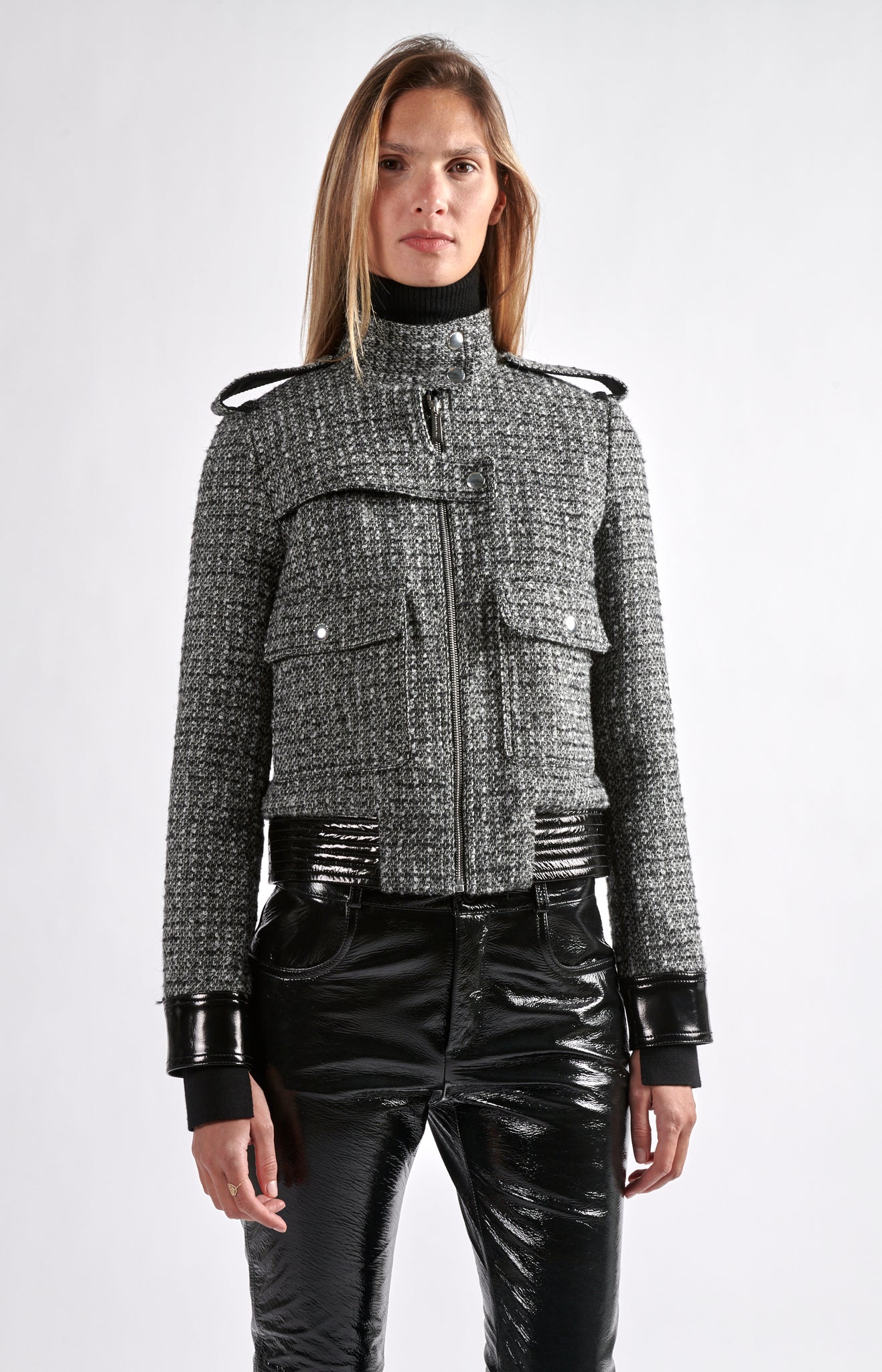 Pilot jacket wool