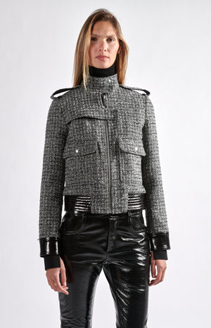 Pilot jacket wool