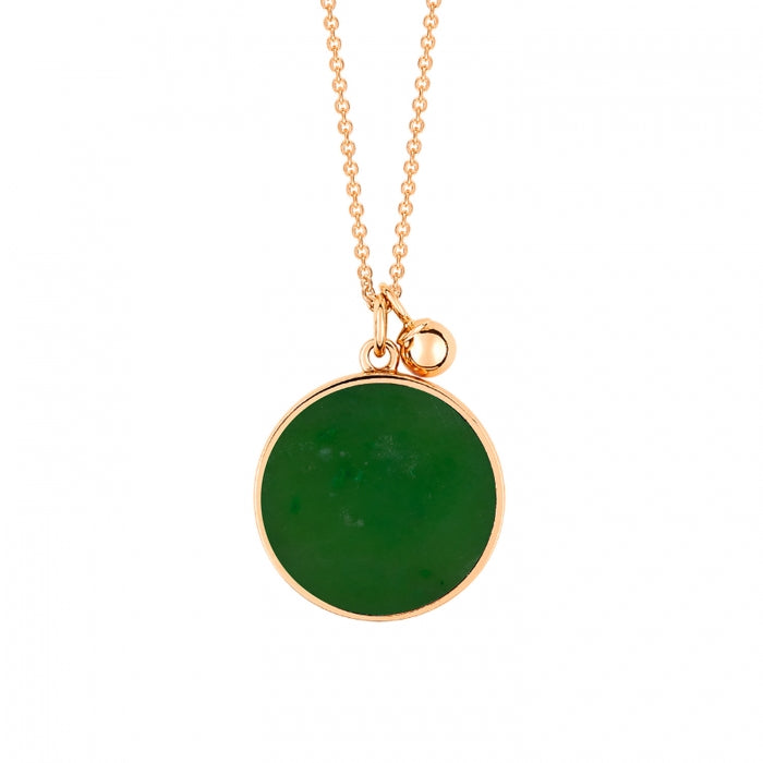 Ever Jade Disc on Chain