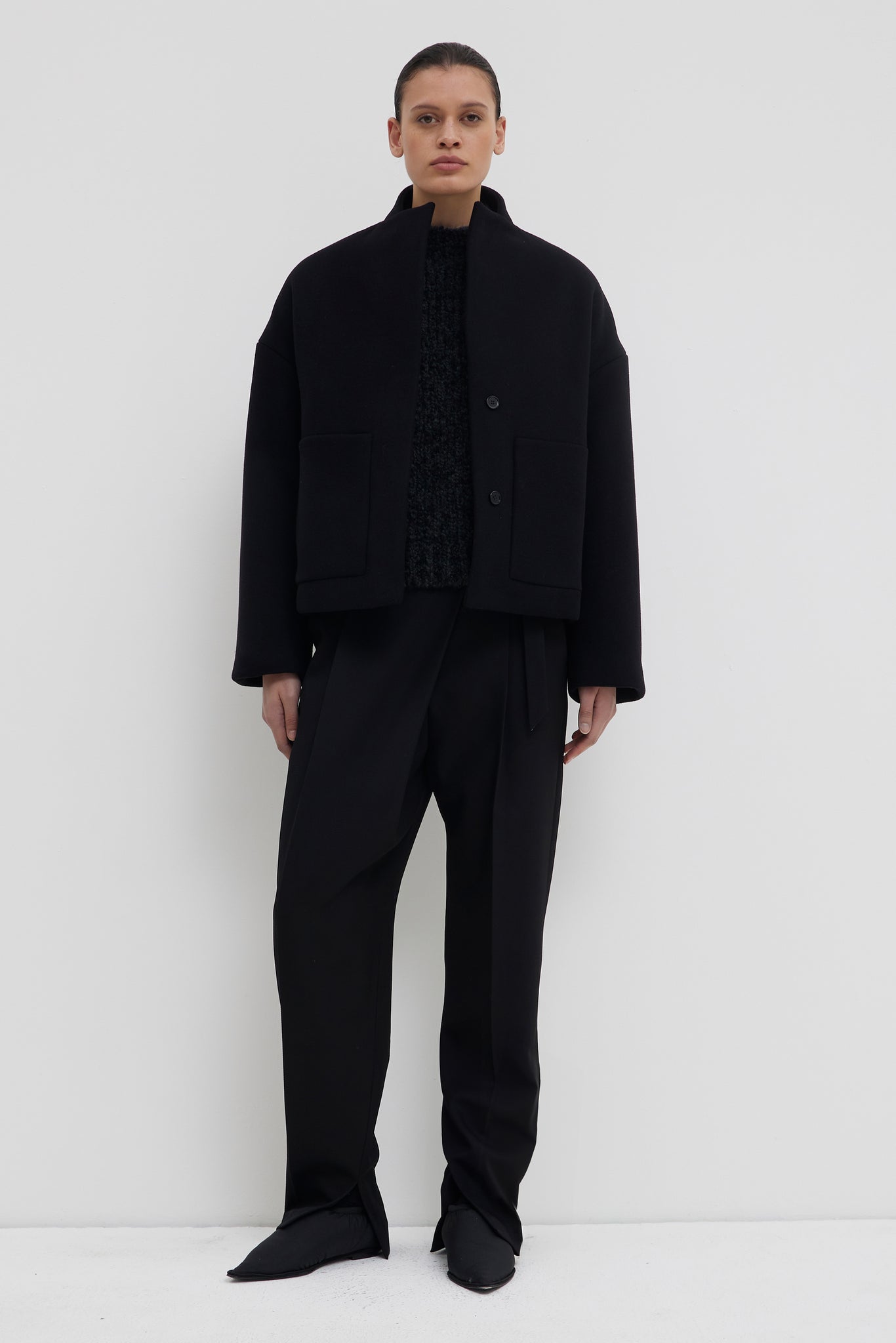 Jacco padded jacket, Black