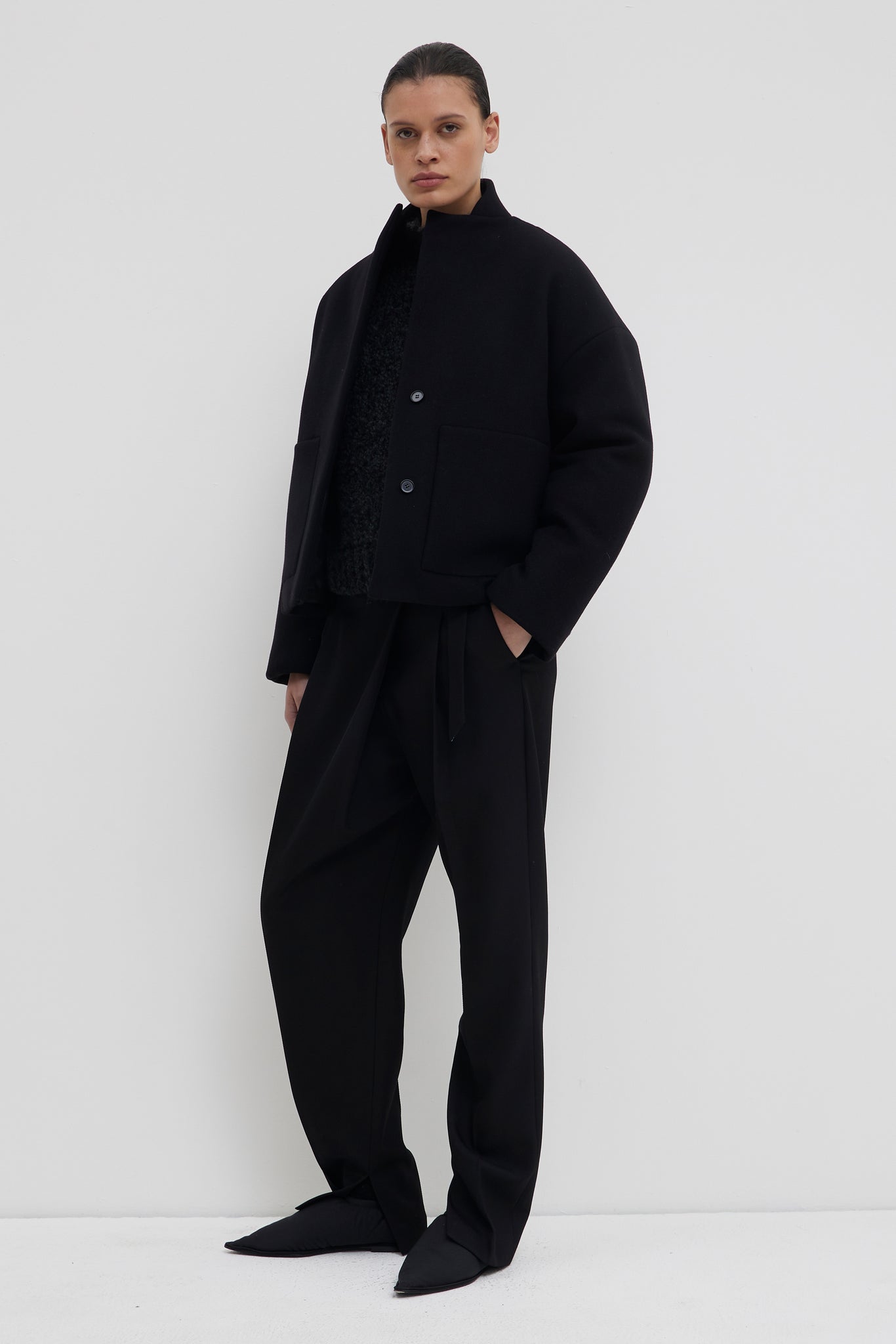 Jacco padded jacket, Black