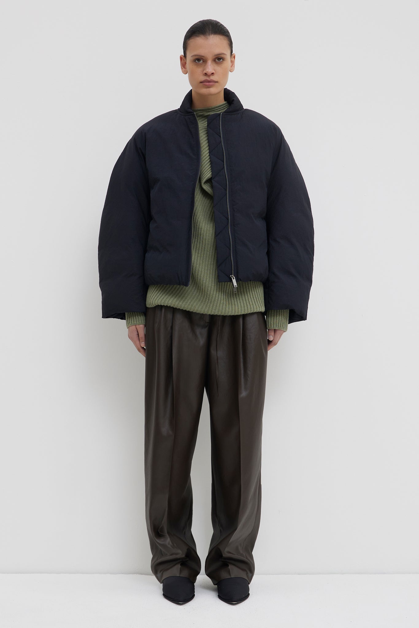 Jassiro round puffer jacket