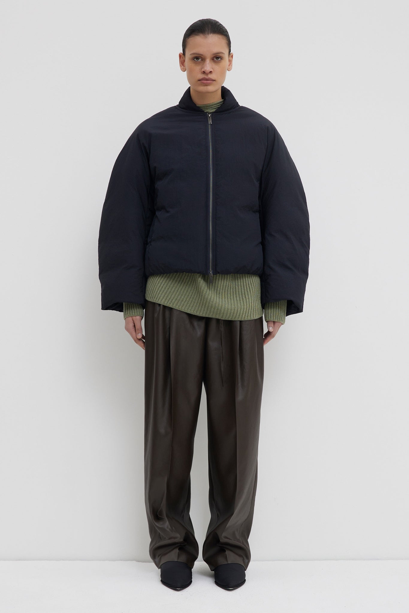 Jassiro round puffer jacket
