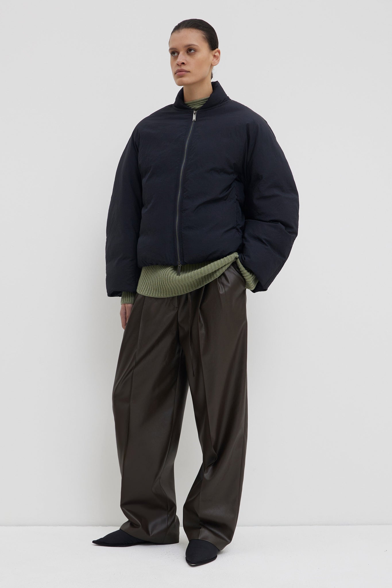 Jassiro round puffer jacket