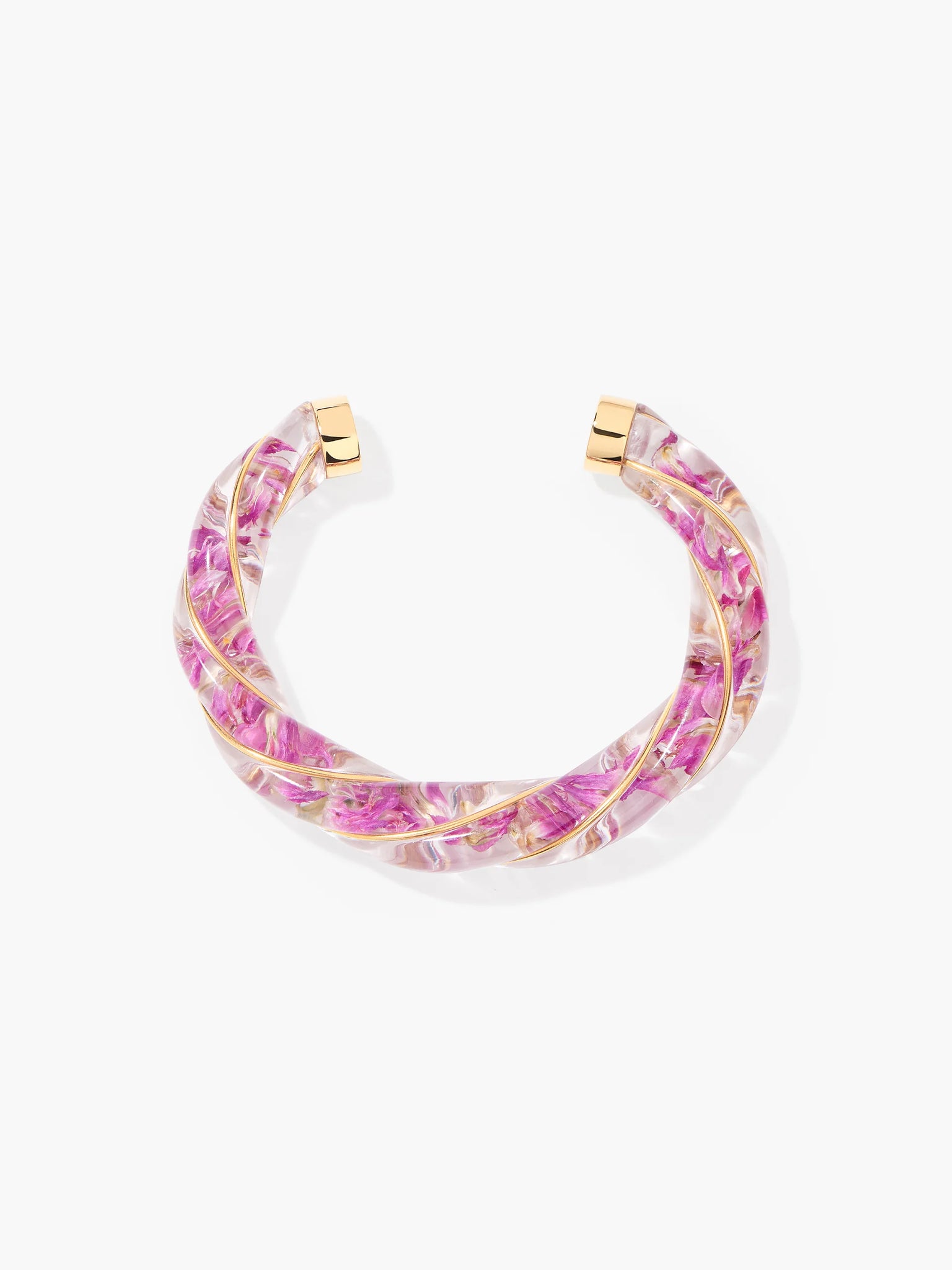 Diana bangle, Violet tea leaves