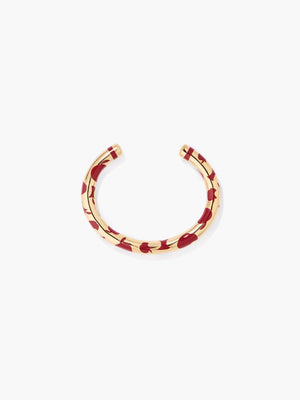 Positano bracelet, bordeaux apples