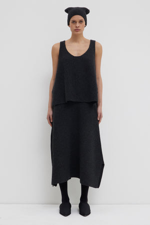 Klika asymmetric skirt