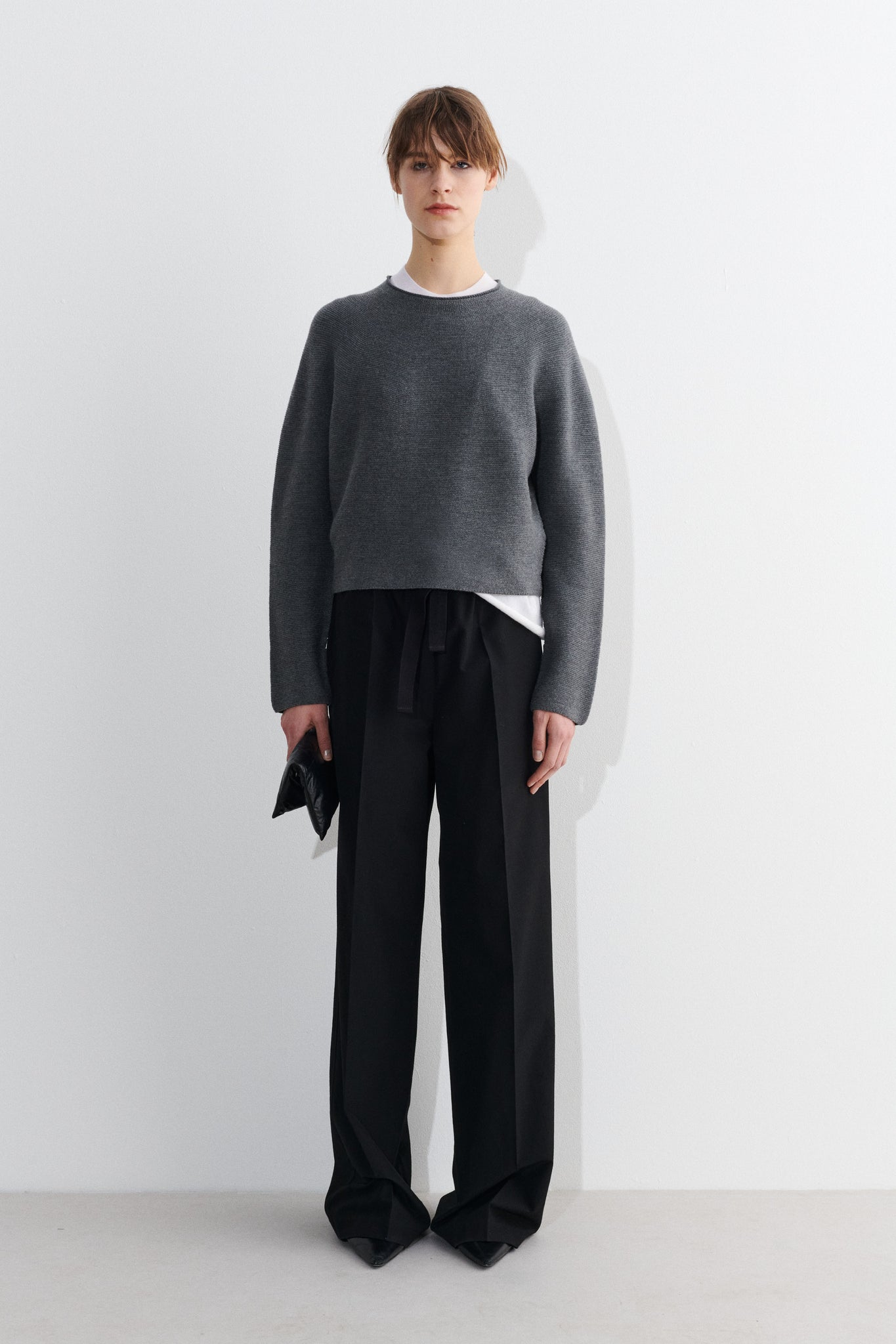 Kopani knit, charcoal grey