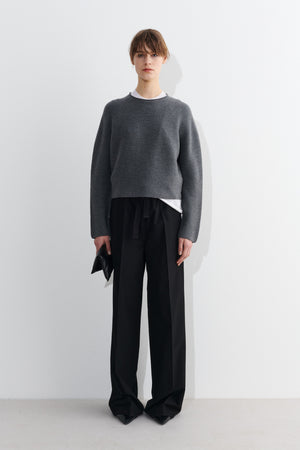 Kopani knit, charcoal grey