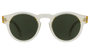 Leonard champange w/olive lenses