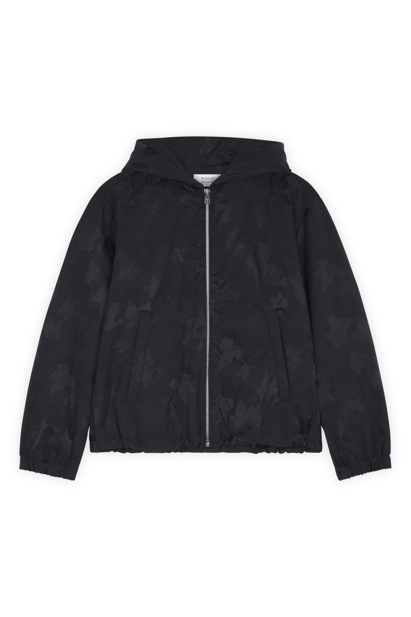 Jacquard Windbreaker, Black