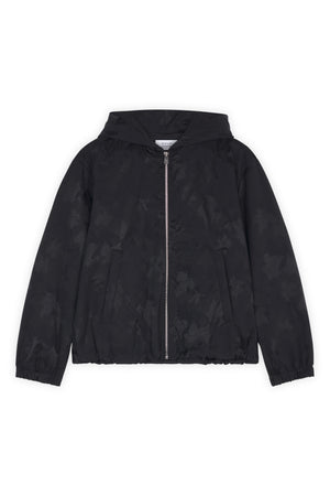 Jacquard Windbreaker, Black