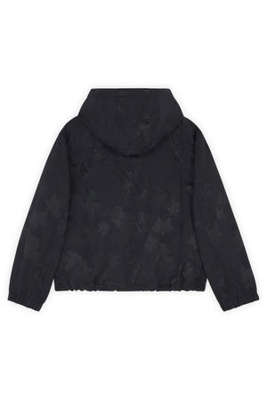 Jacquard Windbreaker, Black