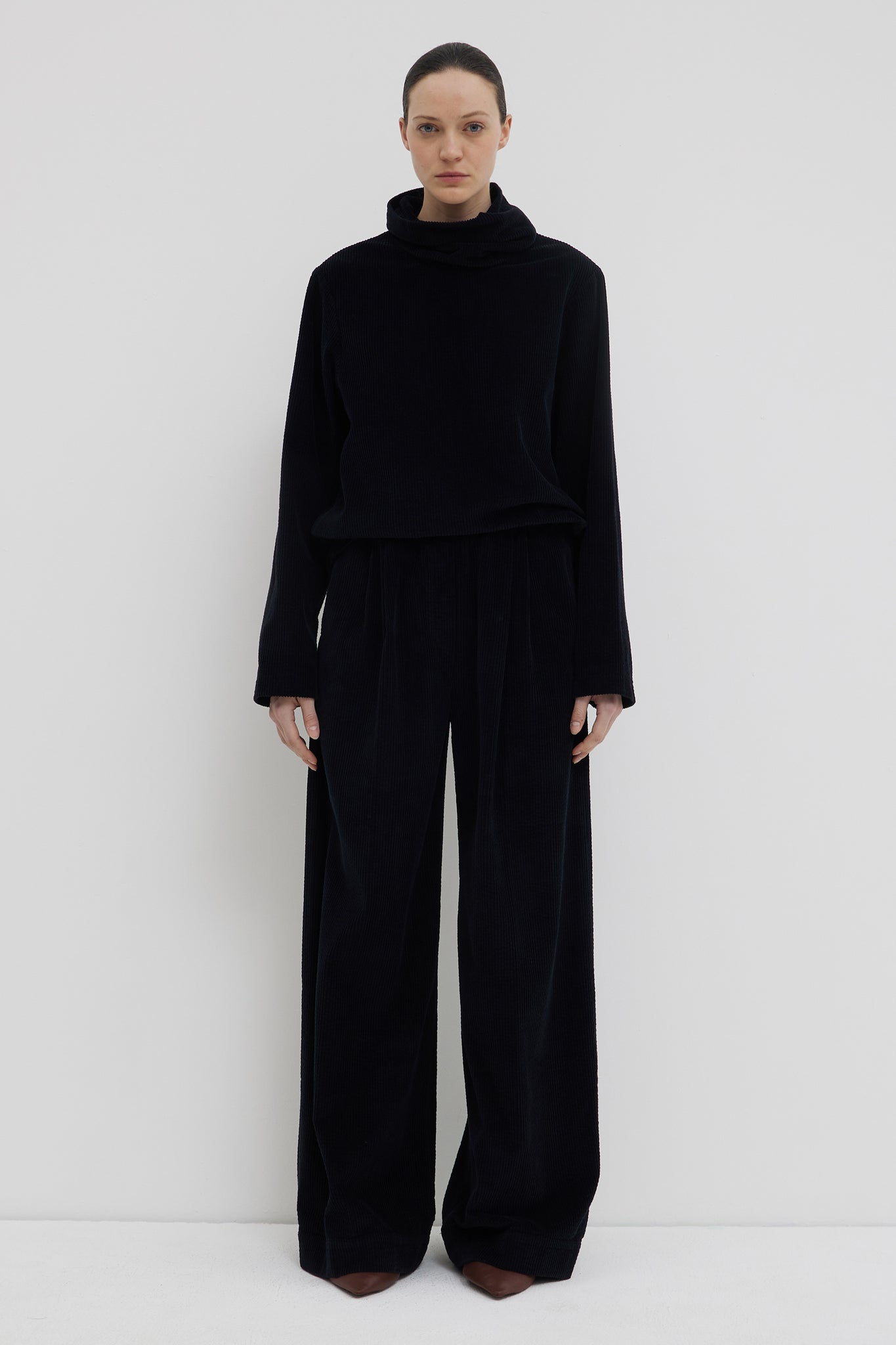 Pisha wide pants, Black