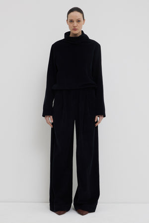 Pisha wide pants, Black