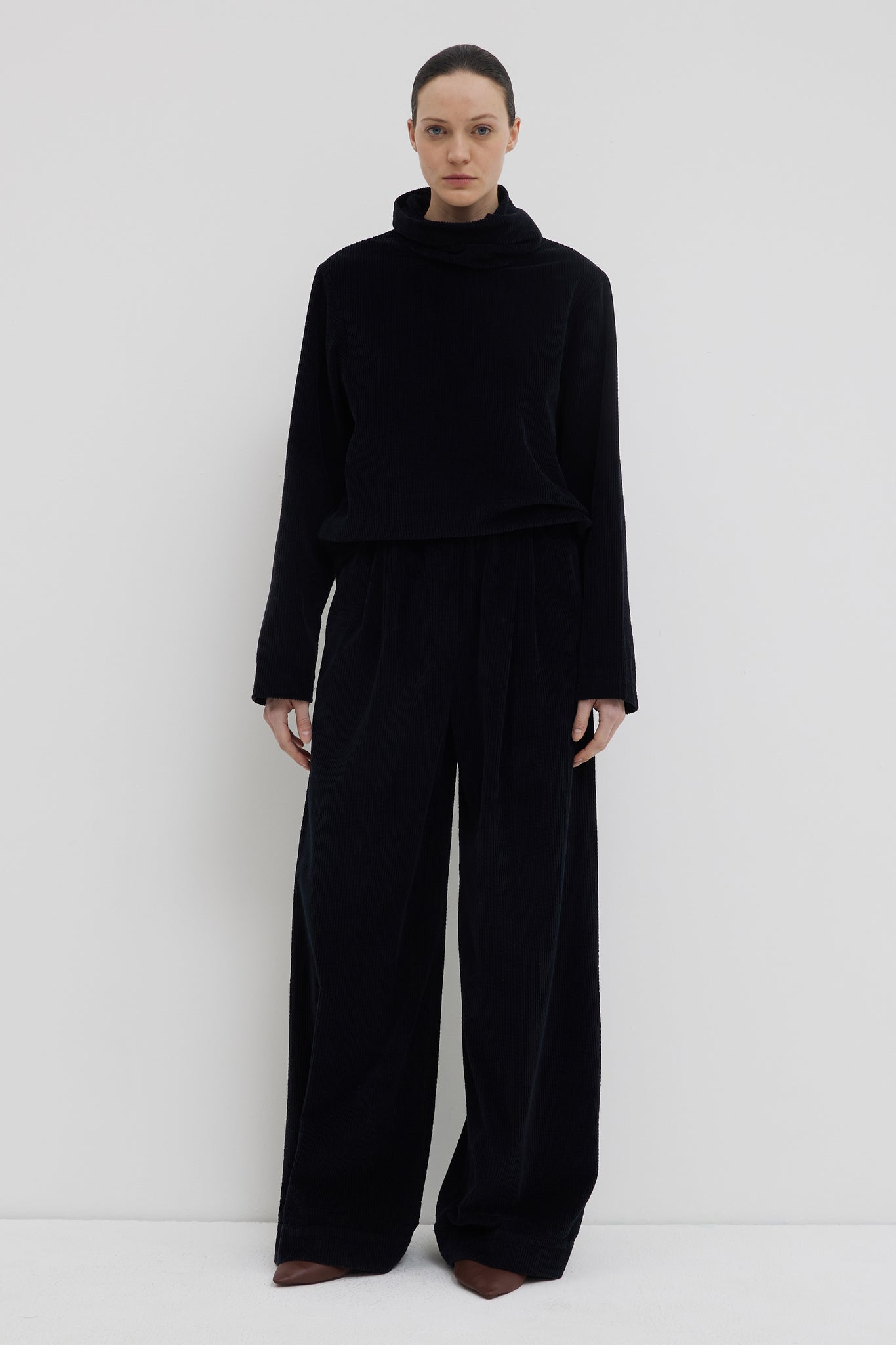 Pisha wide pants, Black