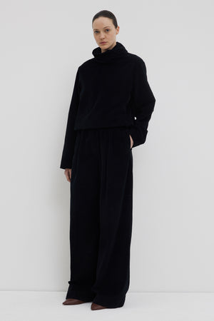 Pisha wide pants, Black