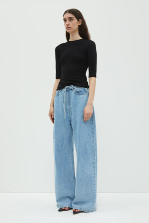 Puria wide leg jeans, Blue