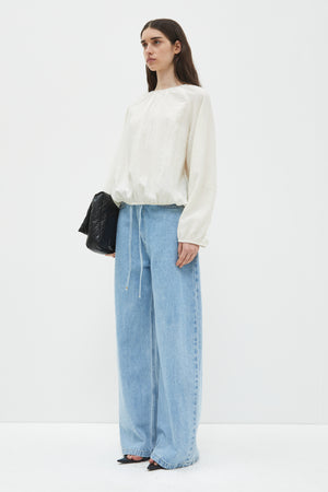 Puria wide leg jeans, Blue
