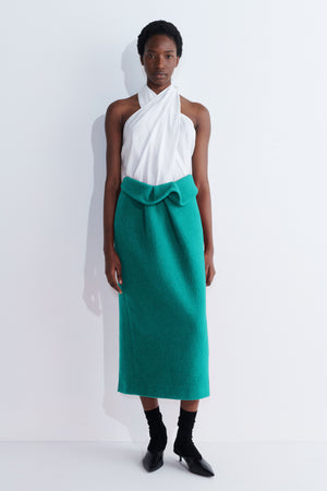 Salar skirt, seagreen