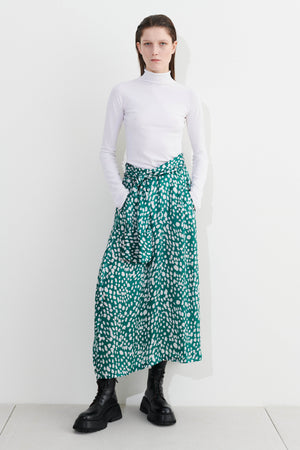 Silva skirt, Emerald Flakes