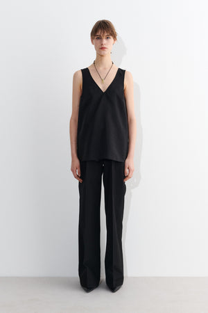 Tanaya top, black