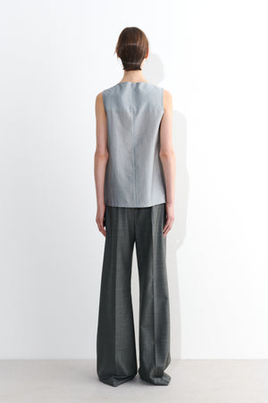 Tati top, silver