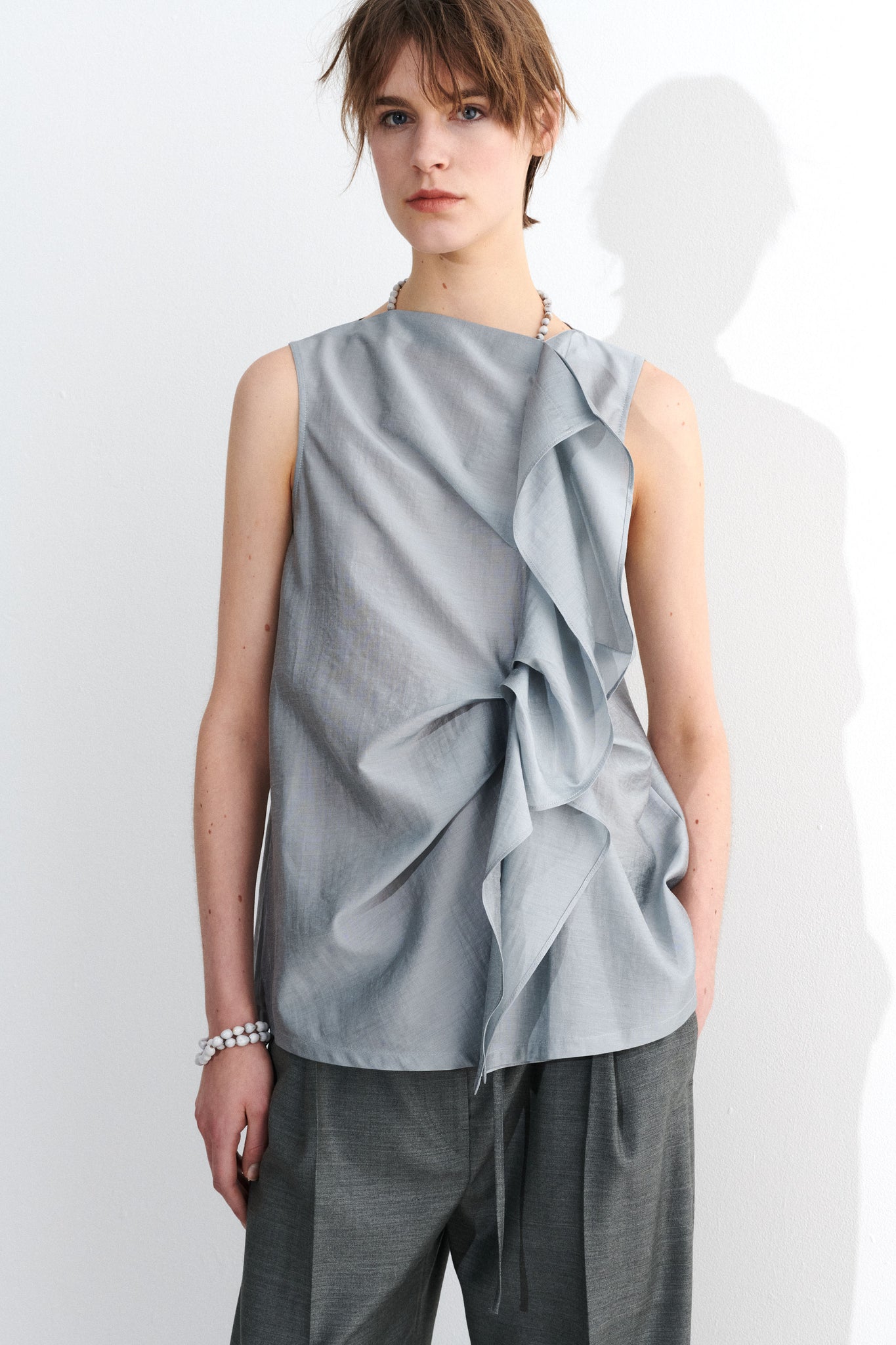 Tati top, silver