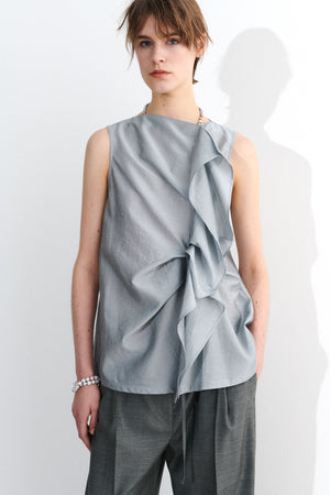 Tati top, silver