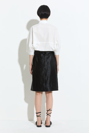 Timila short sleeve shirt, White