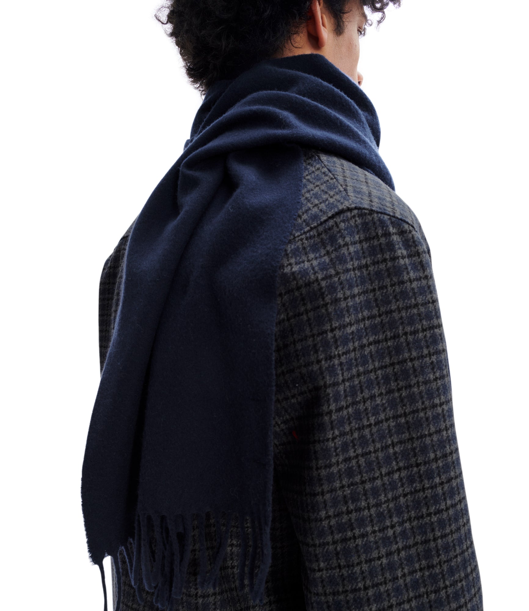 Alix scarf,  dark navy