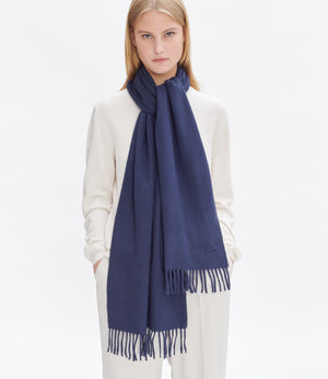 Alix scarf,  dark navy