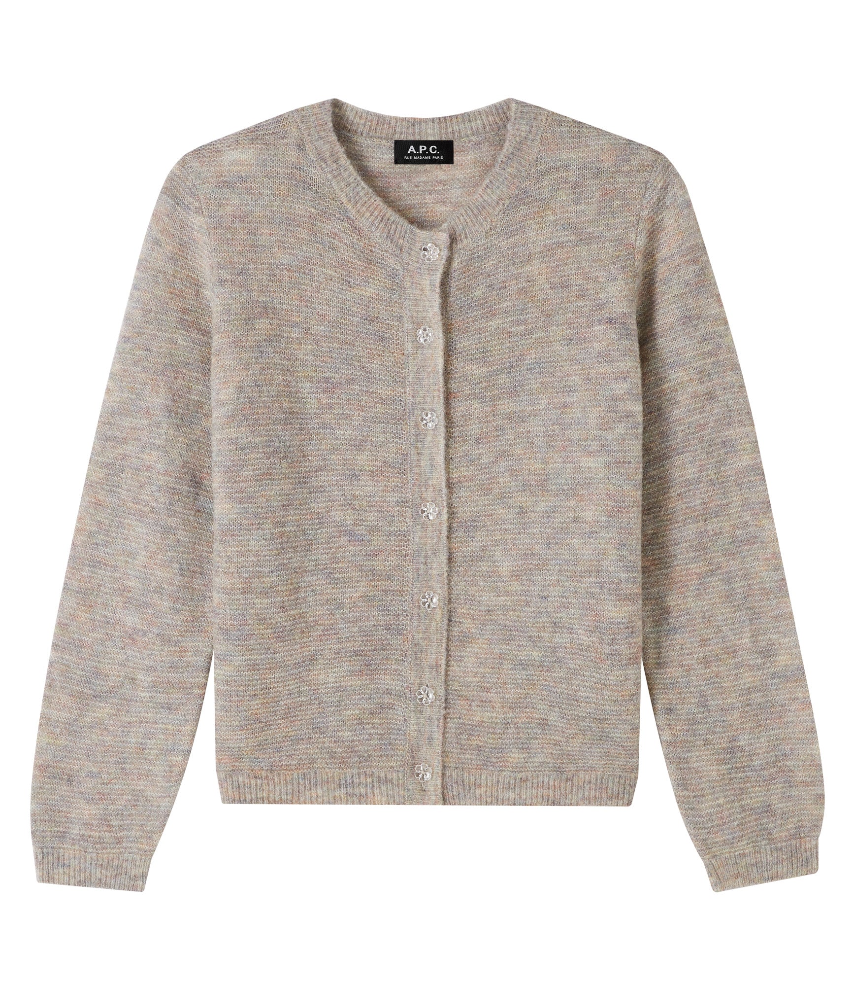 Skyler cardigan, light grey
