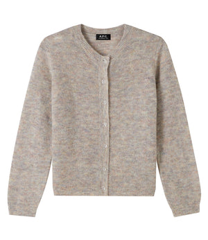 Skyler cardigan, light grey