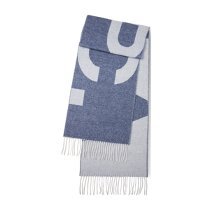 Malo scarf, slate blue