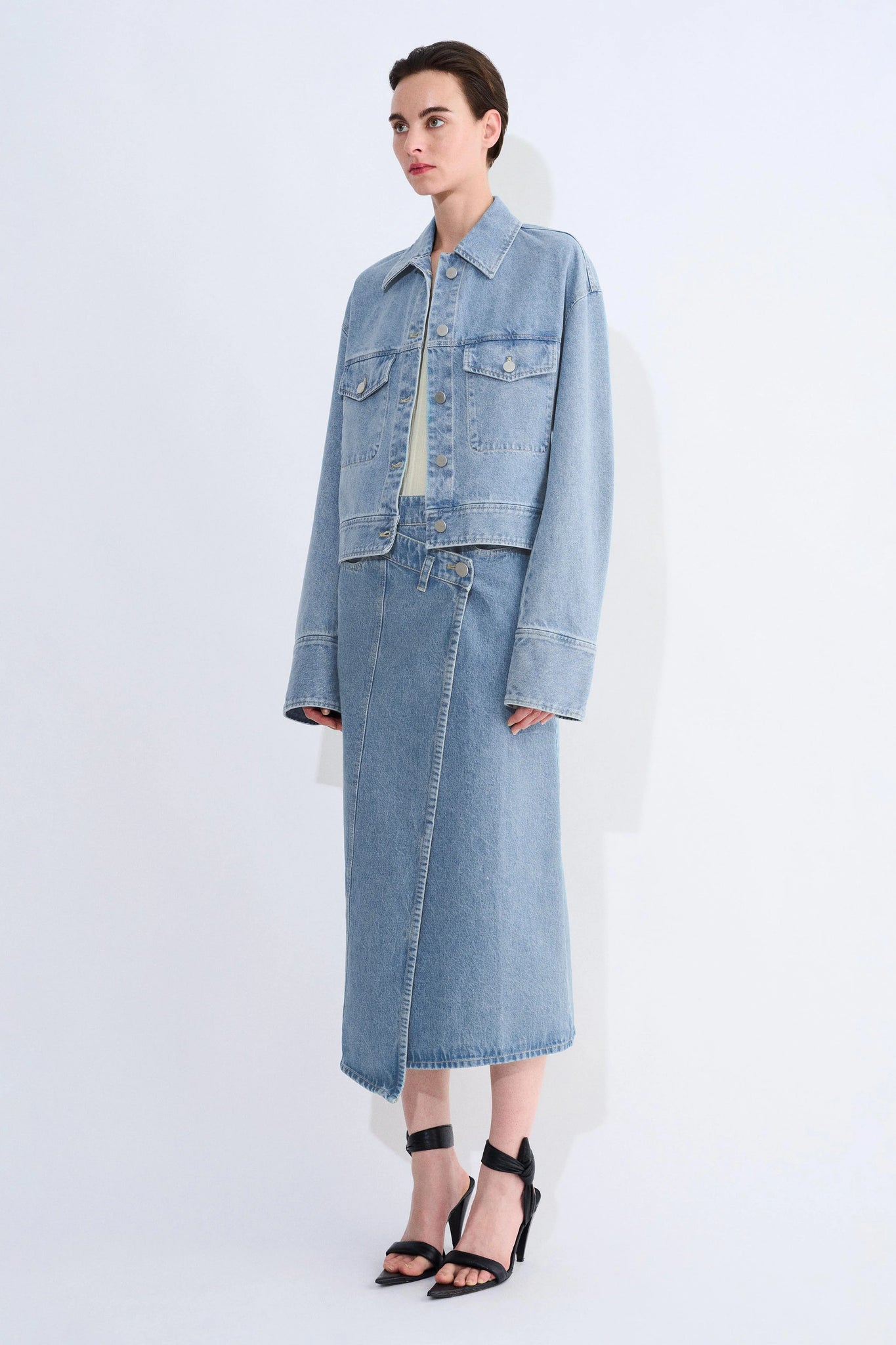 Jelani denim jacket, blue